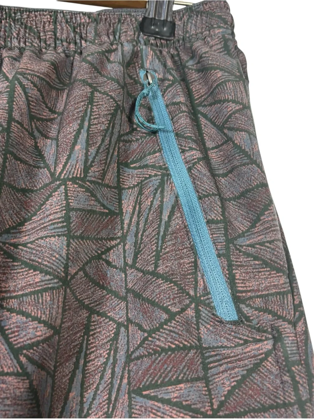 Patagonia Brown Blue Geometric Nine Trails 8